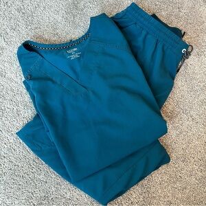 KOI Next Gen Teal Scrub Set XL Tall 🩺